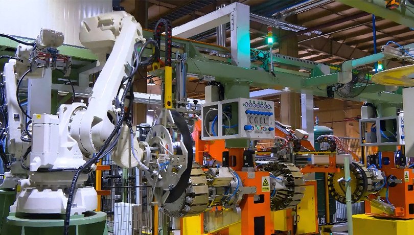 Automated tire bead process